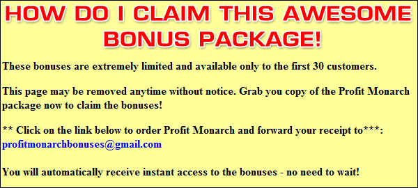 Profit Monarch Review calimProfitMonarchBouses Profit Monarch Review