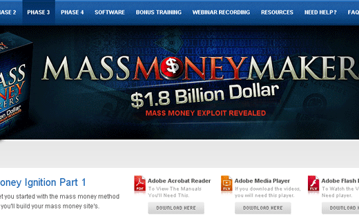 mmdashboard Mass Money Makers Review