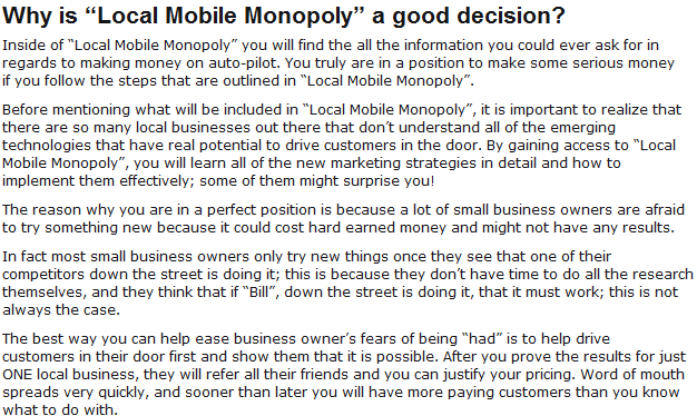 review1 Local Mobile Monopoly Review